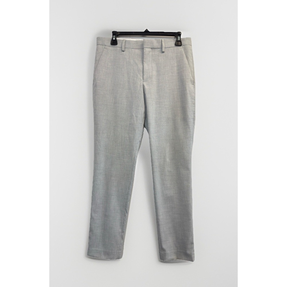 Express Mens 31X29Pants Gray Extra Slim Straight Ankle Stretch